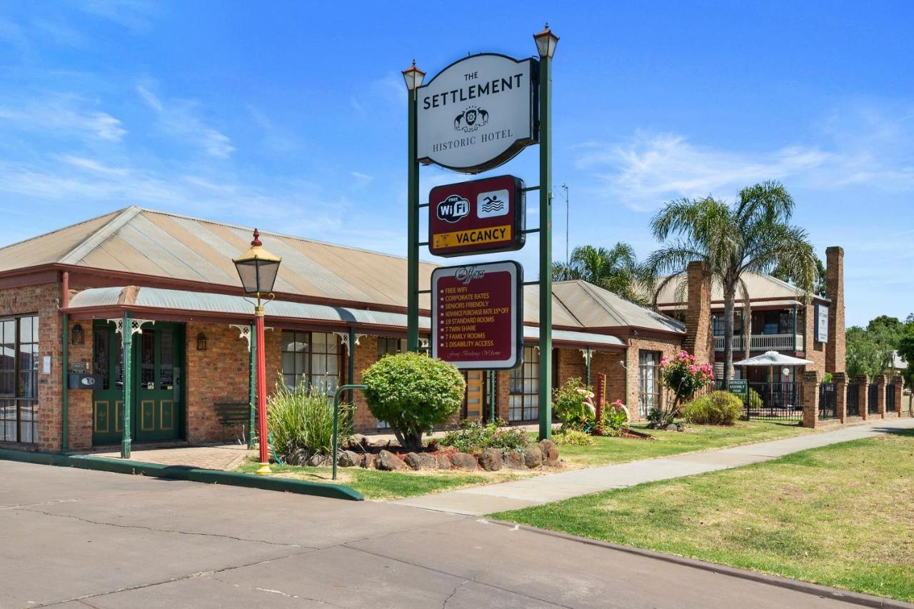 The Settlement Historic Hotel Echuca Luaran gambar