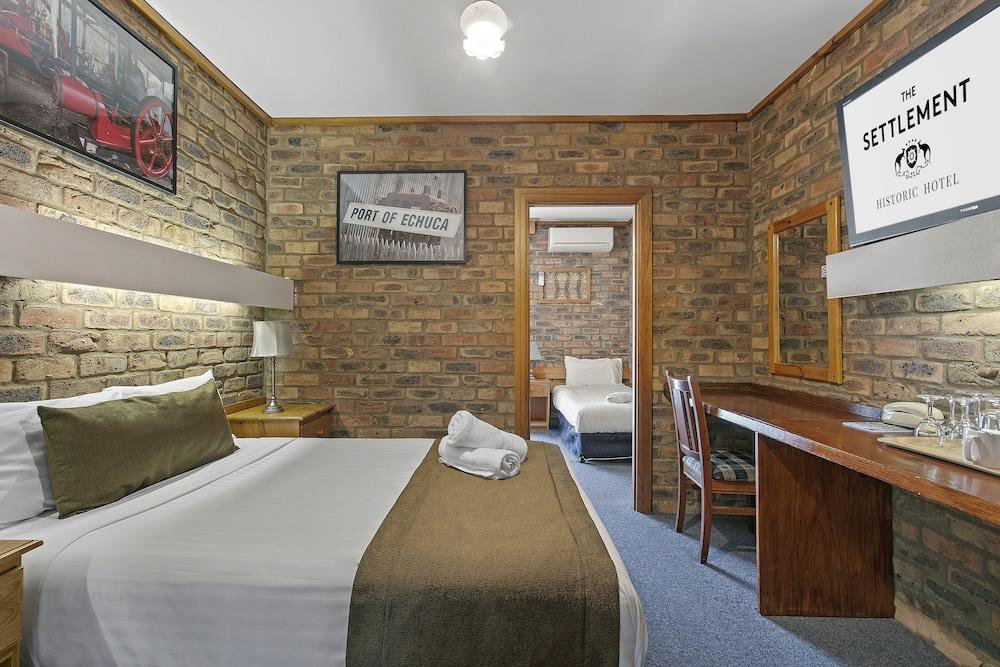 The Settlement Historic Hotel Echuca Luaran gambar