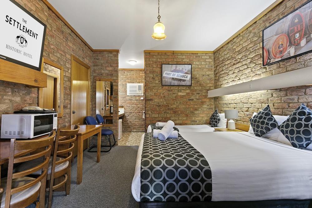 The Settlement Historic Hotel Echuca Luaran gambar