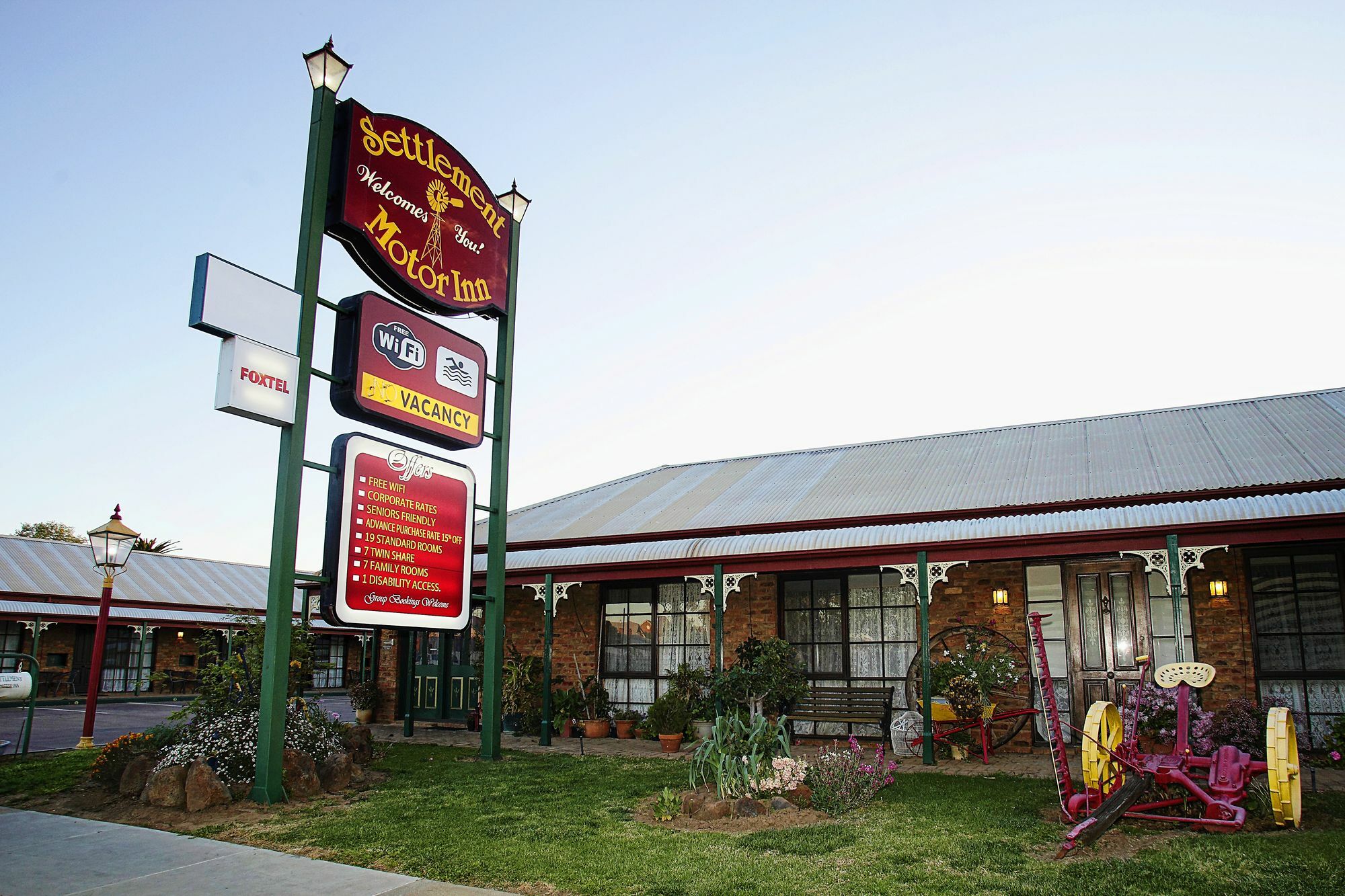 The Settlement Historic Hotel Echuca Luaran gambar